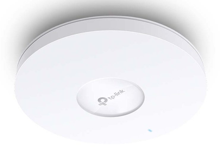 TP-Link Omada EAP613(EU) V1.0 WLAN Access Point 1775 Mbit/s Wi‑Fi 6 (802.11ax) PoE, Weiß, Decken-/Wandmontage