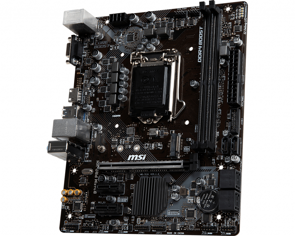 MSI B365M PRO-VH Motherboard Intel B365 LGA 1151 (Socket H4) micro ATX