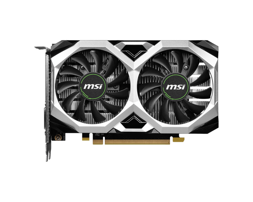 MSI VENTUS GeForce GTX 1650 D6 XS OCV3 4 GB GDDR6, PCIe 3.0, HDMI 2.0b, DisplayPort 1.4, 90 W, 6-pin