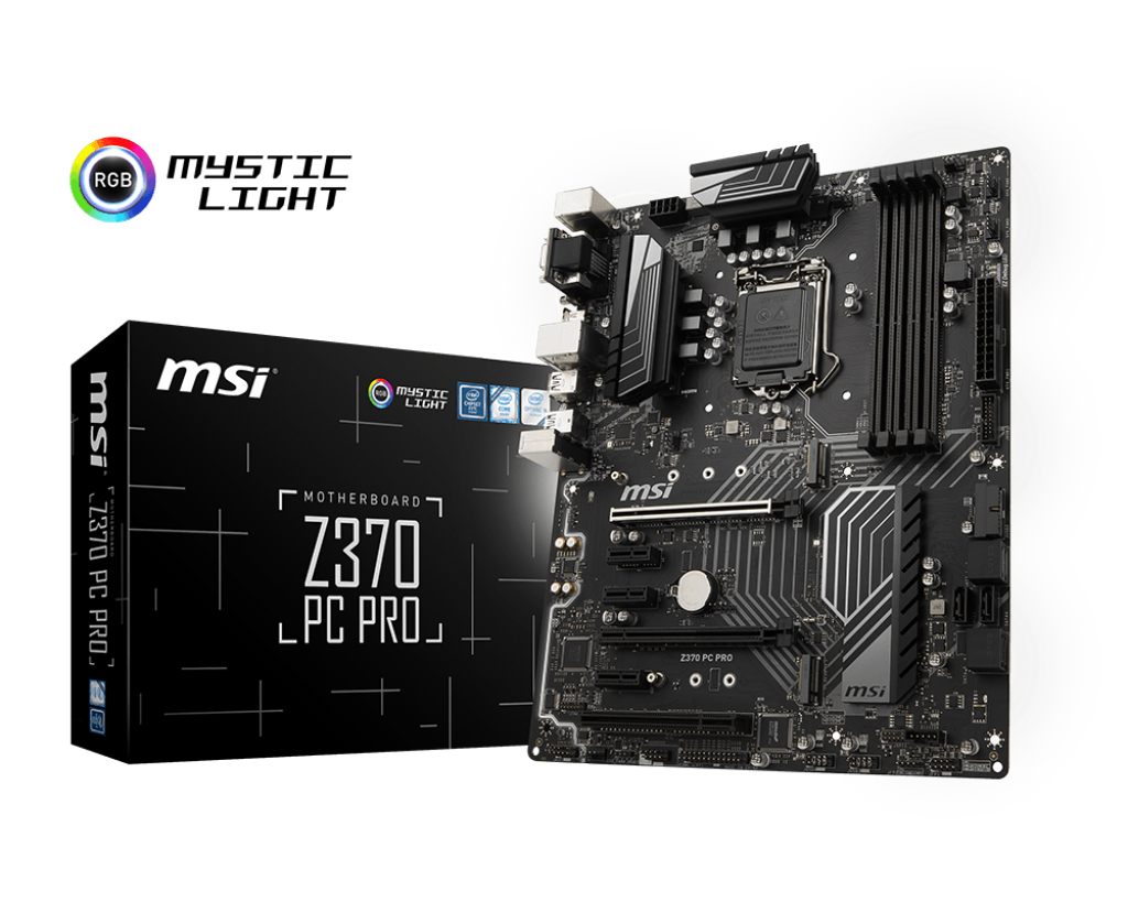 MSI Z370 PC PRO LGA 1151 (Socket H4) ATX