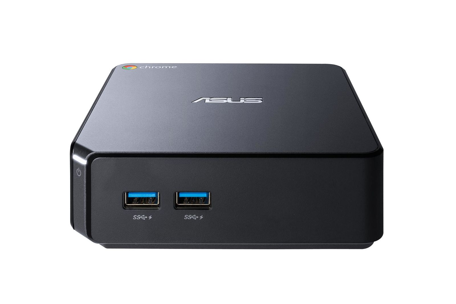 ASUS 90MS01B1-M00450 Chromebox 3 Mini-PC, Intel Core i7-8550U, 4 GB RAM, 32 GB SSD, ChromeOS, Schwarz