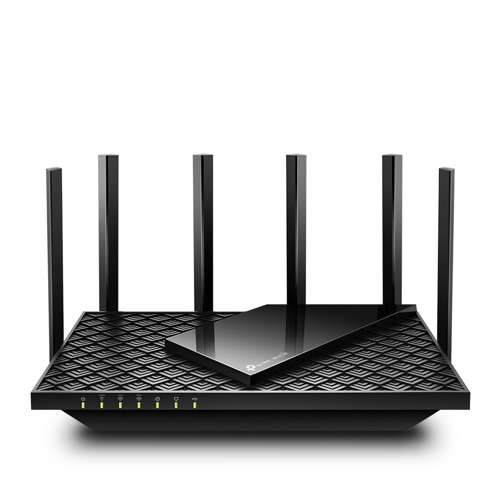TP-Link Archer AXE75(EU) V1.0 Tri-Band Wi-Fi 6E Router 5400 Mbit/s Gigabit Ethernet 5x LAN USB 3.0 EU