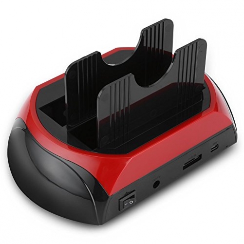 Tempo di Saldi Docking Station 2 Hard Disk 2.5 3.5 SATA IDE SATA USB 2.0 3.0 HDD Player SD