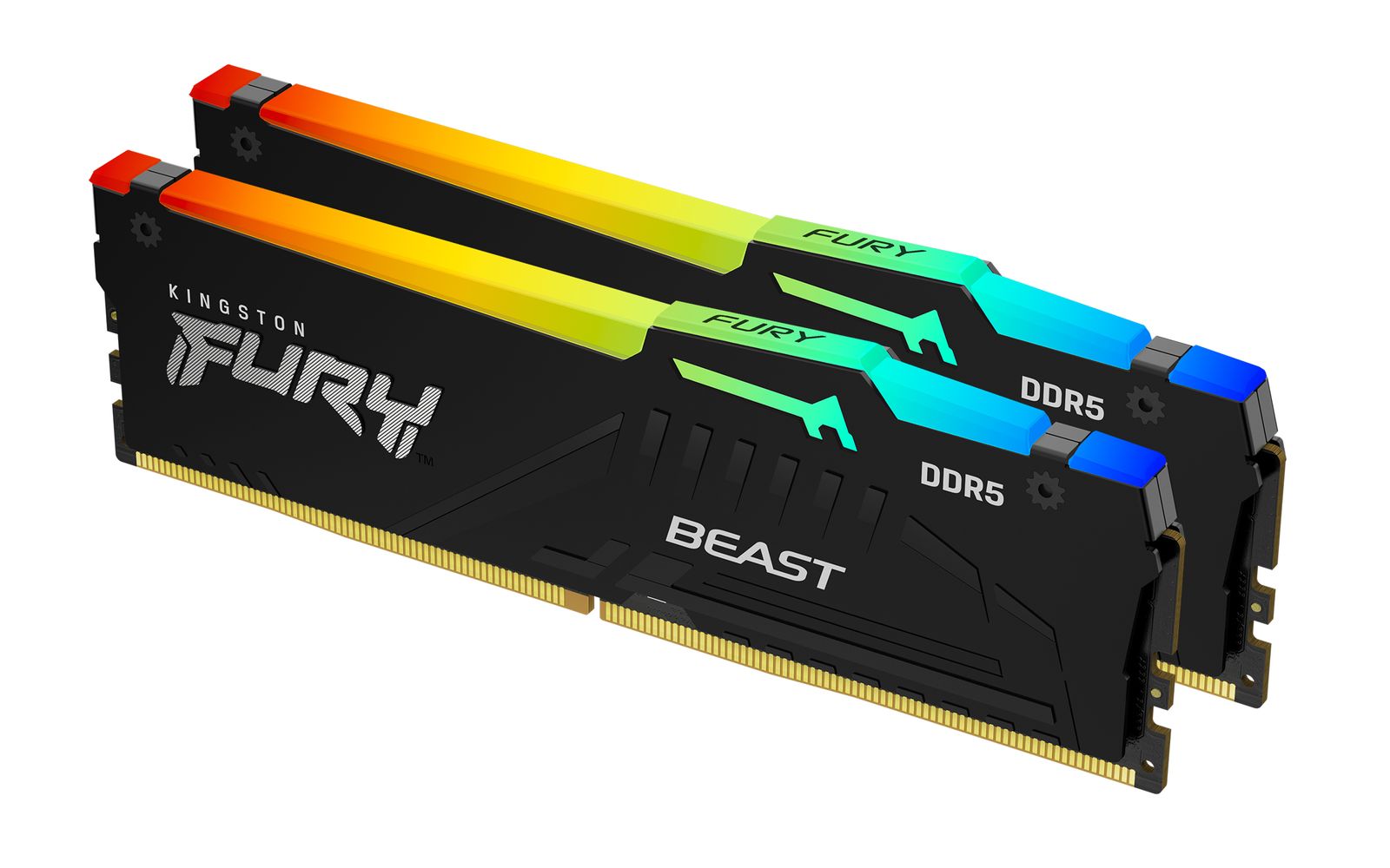 Kingston KF560C36BBEAK2-64 FURY Beast 64 GB (2x32) DDR5 6000 MT/s CL36 DIMM RGB EXPO