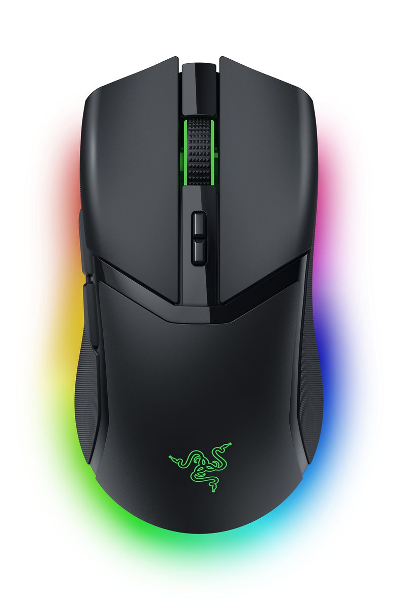 Razer Cobra Pro Gaming Mouse Wireless RF + USB-C 30.000 DPI Ambidextrous Chroma RGB mit Unterbodenbeleuchtung Black