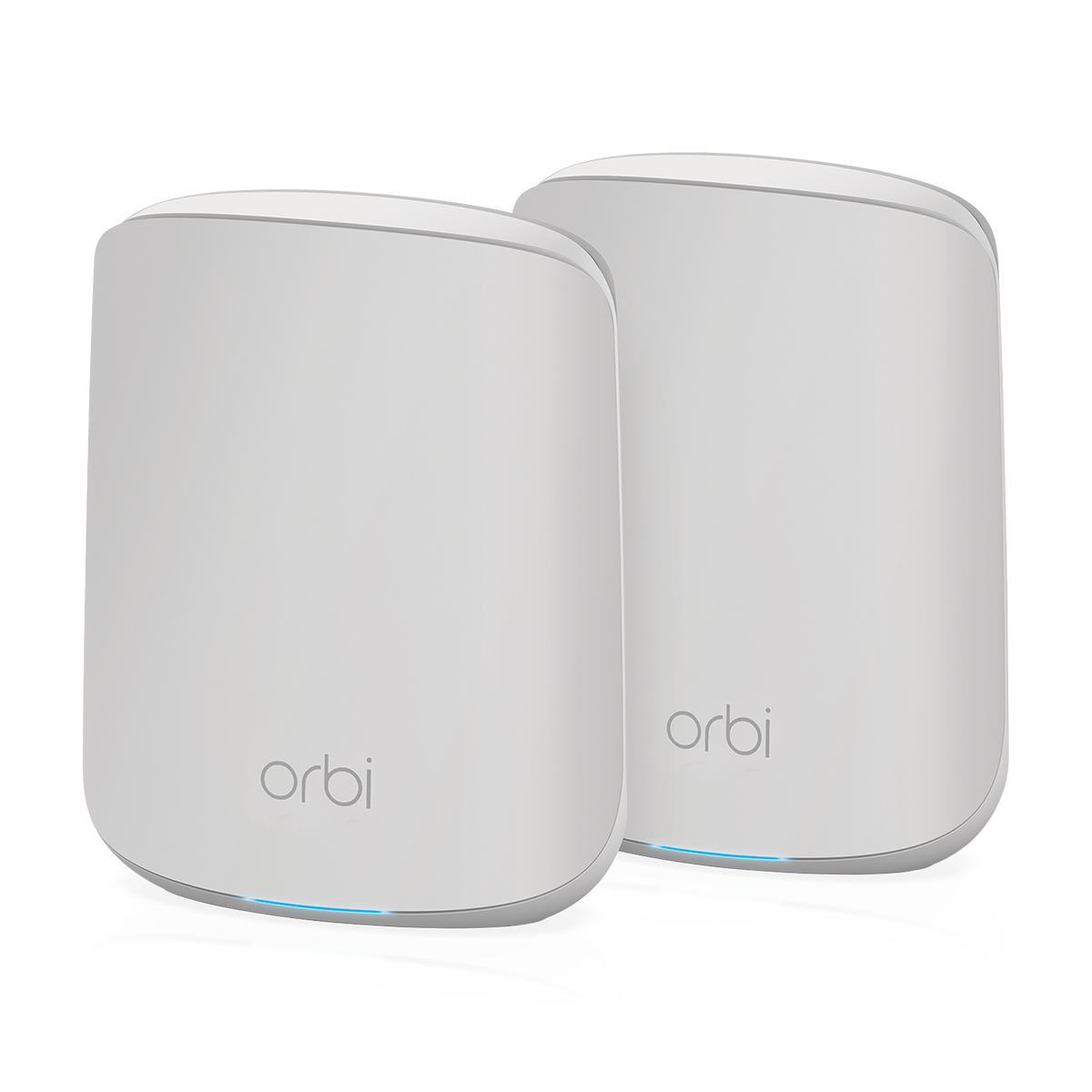 NETGEAR  Orbi RBK352 WiFi 6 Mesh WLAN System (1.8 GBit/s Speed, WiFi 6 Router + Satellit, AX1800 für bis zu 200 m² WLAN-Abdeckung, Smart Roaming für mehrere Stockwerke) 2er Set (RBK352)