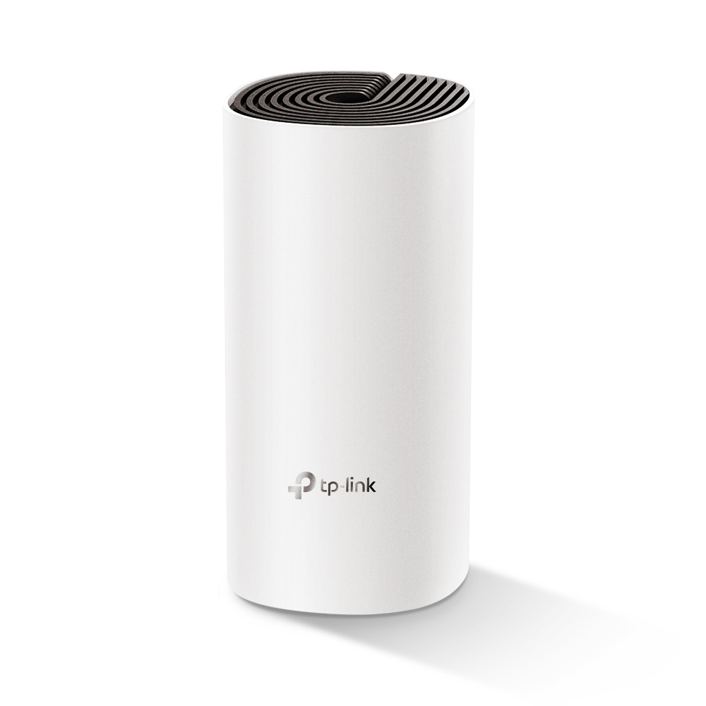 TP-Link Deco E4 (1-Pack) V3.0 AC1200 Whole Home Mesh WLAN-System, Dual-Band 2,4/5 GHz, 1167 Mbit/s, EU, Steckertyp C