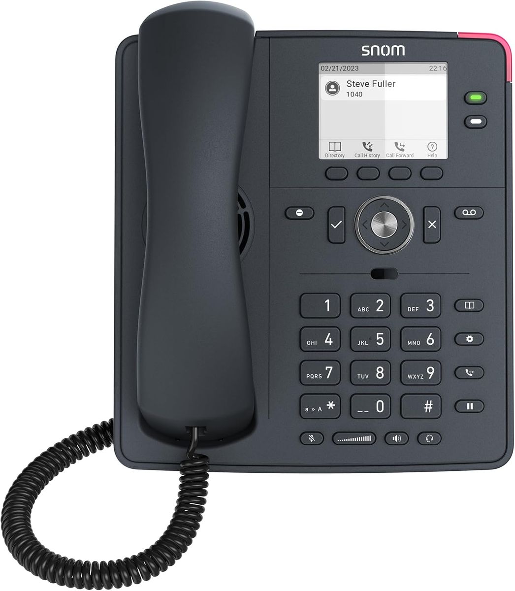 Snom D140 IP-Telefon Grau 2 Zeilen TFT