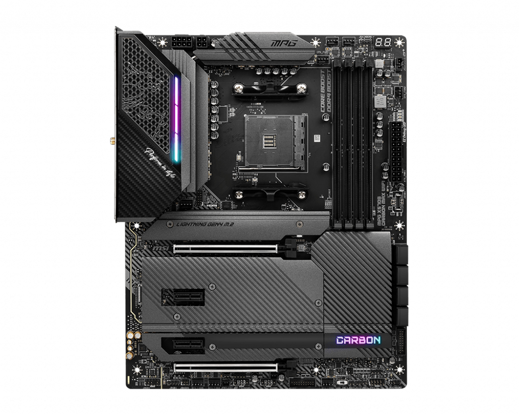 MSI MPG X570S CARBON MAX WIFI Motherboard AMD X570 Socket AM4 ATX