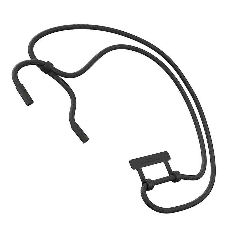 Woodcessories CHA054 Smartphone-Gurt, Zubehör für Handytasche, Schwarz