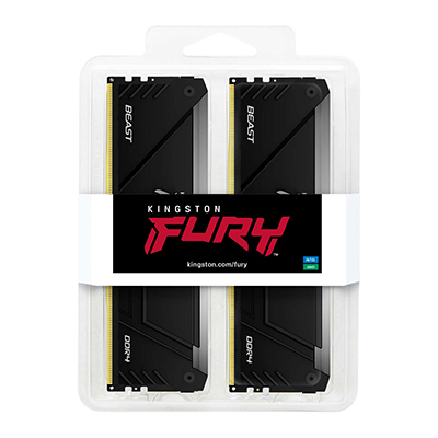 Kingston KF436C18BB2AK2/64 FURY Beast 64GB (2x32GB) DDR4 3600 MT/s CL18 RGB DIMM XMP 2.0