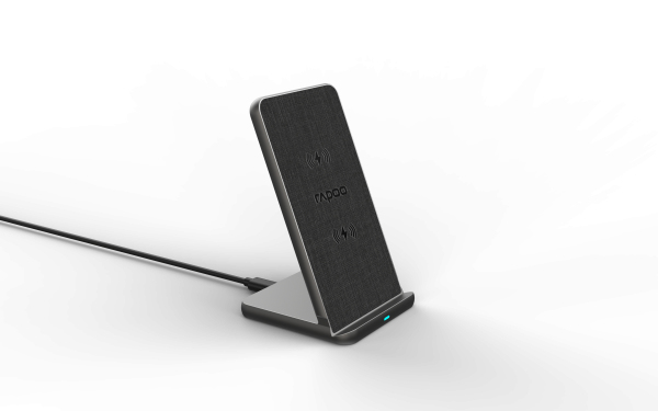 Rapoo XC360 Ladegerät Schwarz USB Kabelloses Aufladen Schnellladung Drinnen