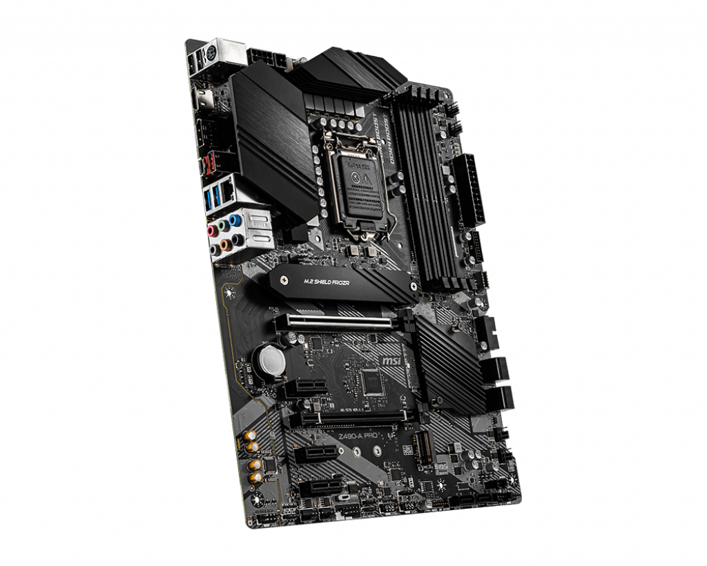 MSI Z490-A PRO Motherboard Intel Z490 LGA 1200 ATX