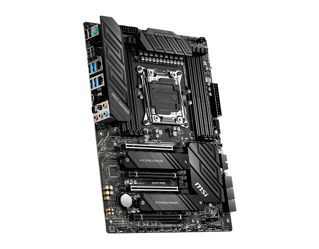 MSI X299 Pro Intel® X299 LGA 2066 (Socket R4) ATX