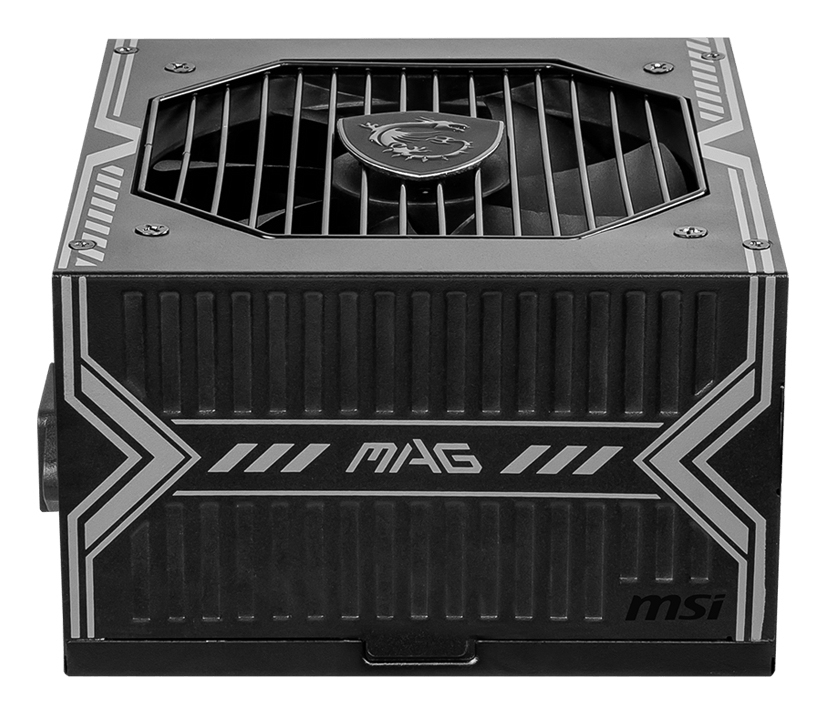MSI MAG A650BN 650 W Netzteil ATX 80 PLUS Bronze, 20+4 Pin, 12 cm Lüfter, Nicht-modular, Schwarz, EU Stecker