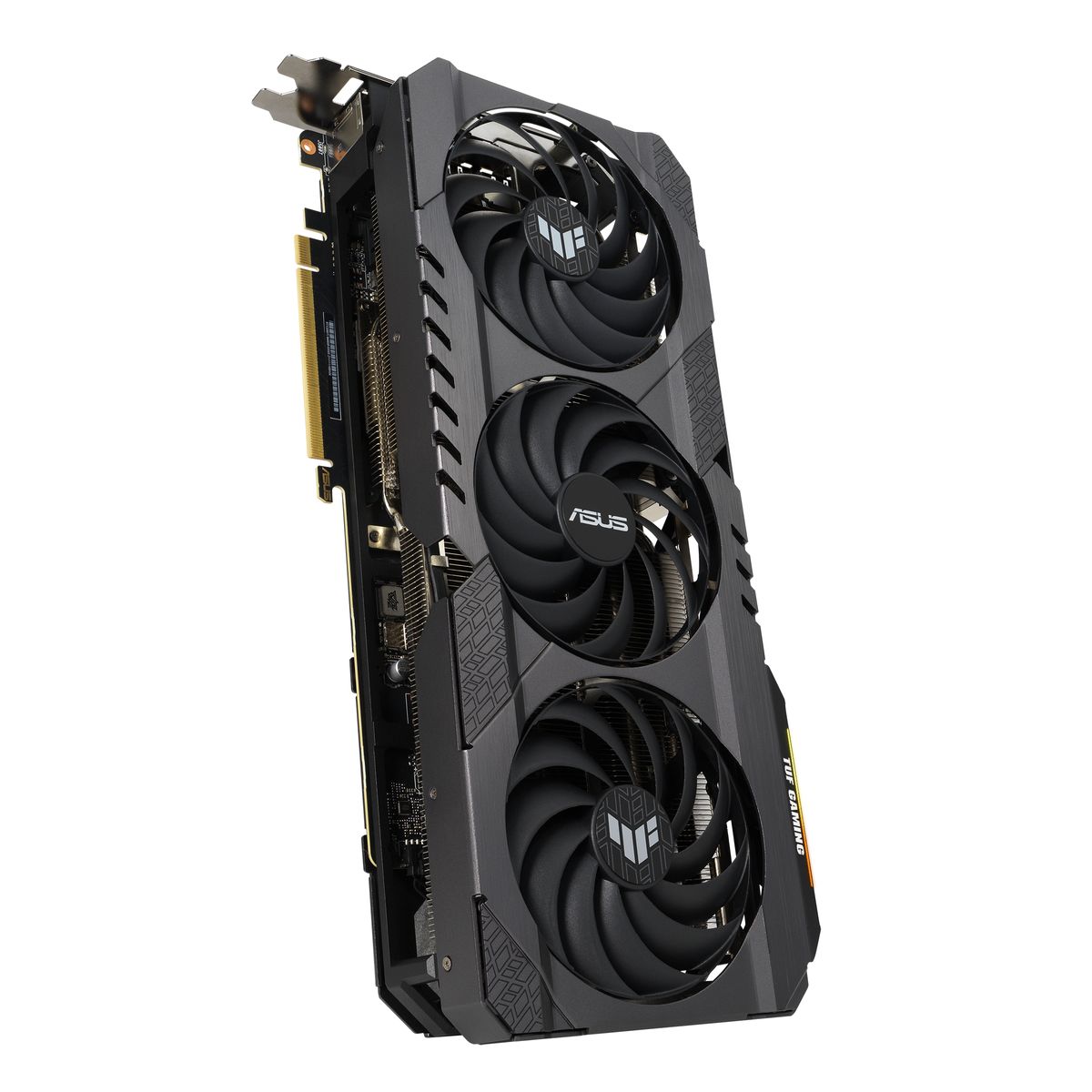 ASUS TUF-RTX3090TI-O24G-GAMING 90YV0HC1-M0NA00 NVIDIA GeForce RTX 3090 Ti, 24 GB GDDR6X, PCIe 4.0, 3x DisplayPort, 2x HDMI, 16-pin, 3x Lüfter, 3,2 Slots