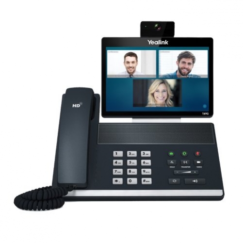 Yealink SIP VP-T49G IP-Telefon Schwarz Kabelgebundenes Mobilteil LCD WLAN