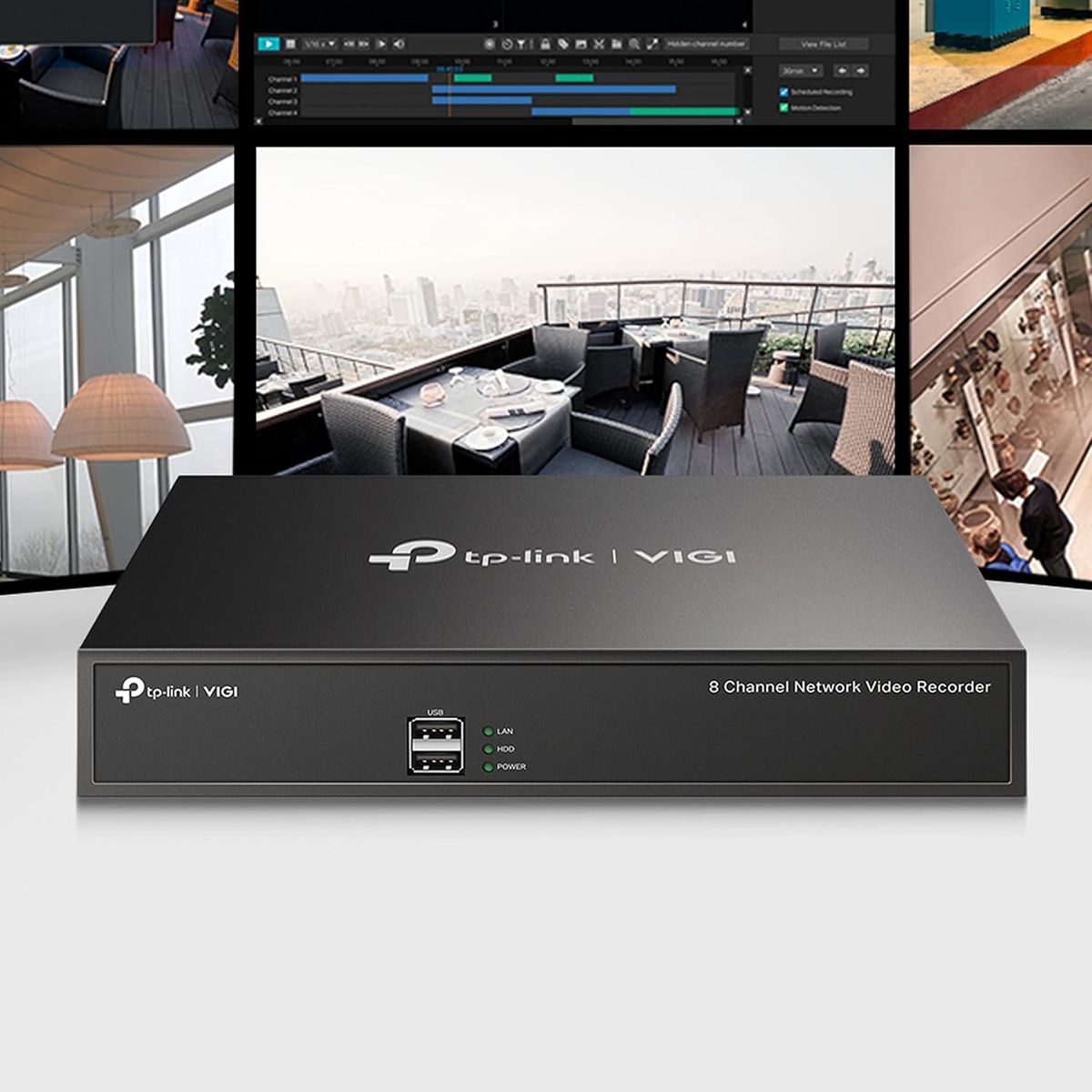 TP-Link VIGI 8 Channel Netzwerk-Video-Recorder
