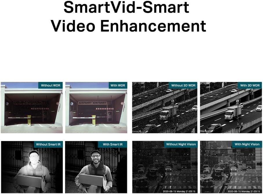 TP-Link VIGI 4MP Outdoor Vollfarb-Bullet-Netzwerkkamera, 4mm Linse