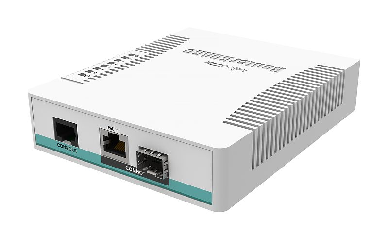 Mikrotik CRS106-1C-5S Netzwerk-Switch Gigabit Ethernet (10/100/1000) Power over Ethernet (PoE) Weiß