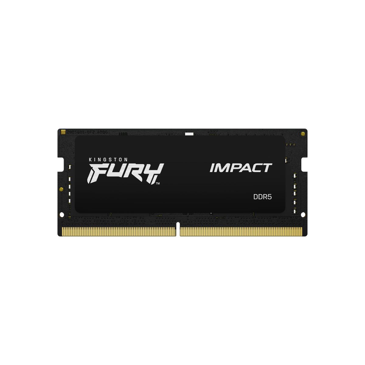 Kingston FURY Impact KF548S38IB-16 16GB DDR5 4800 MT/s SO-DIMM Laptop RAM CL38 XMP 3.0 On-Die ECC 1.1V