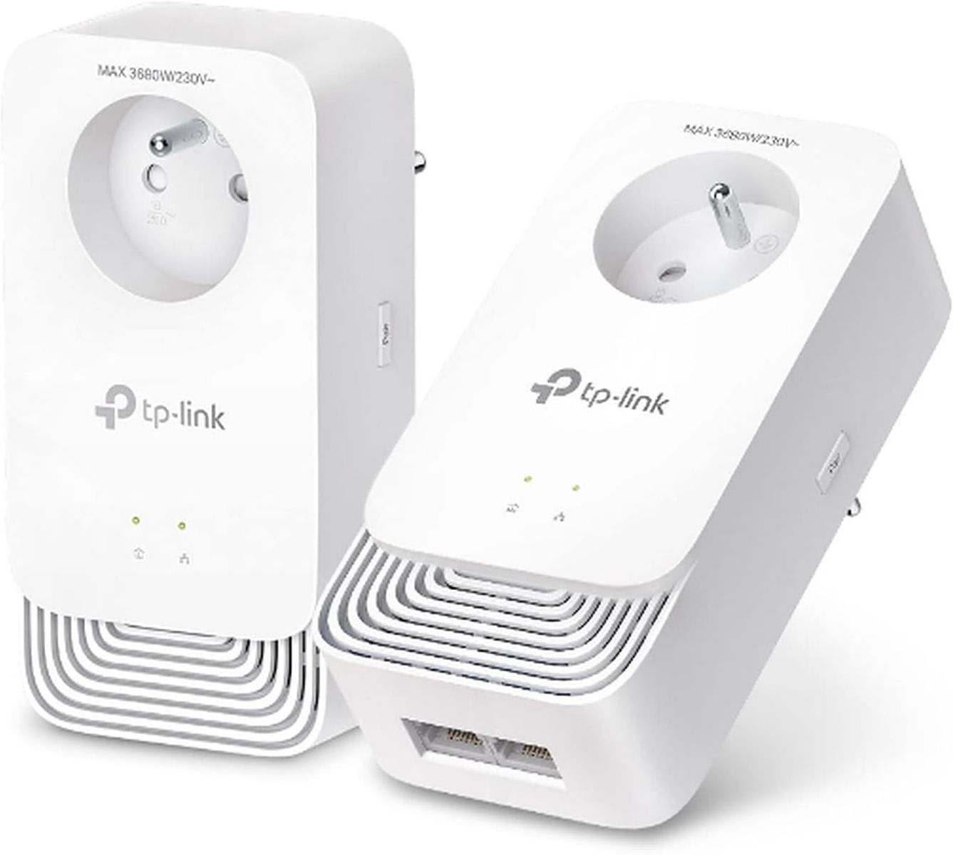 TP-LINK PG2405P KIT - G.hn 2400 Powerline-Kit mit integrierter Gigabit-Steckdose