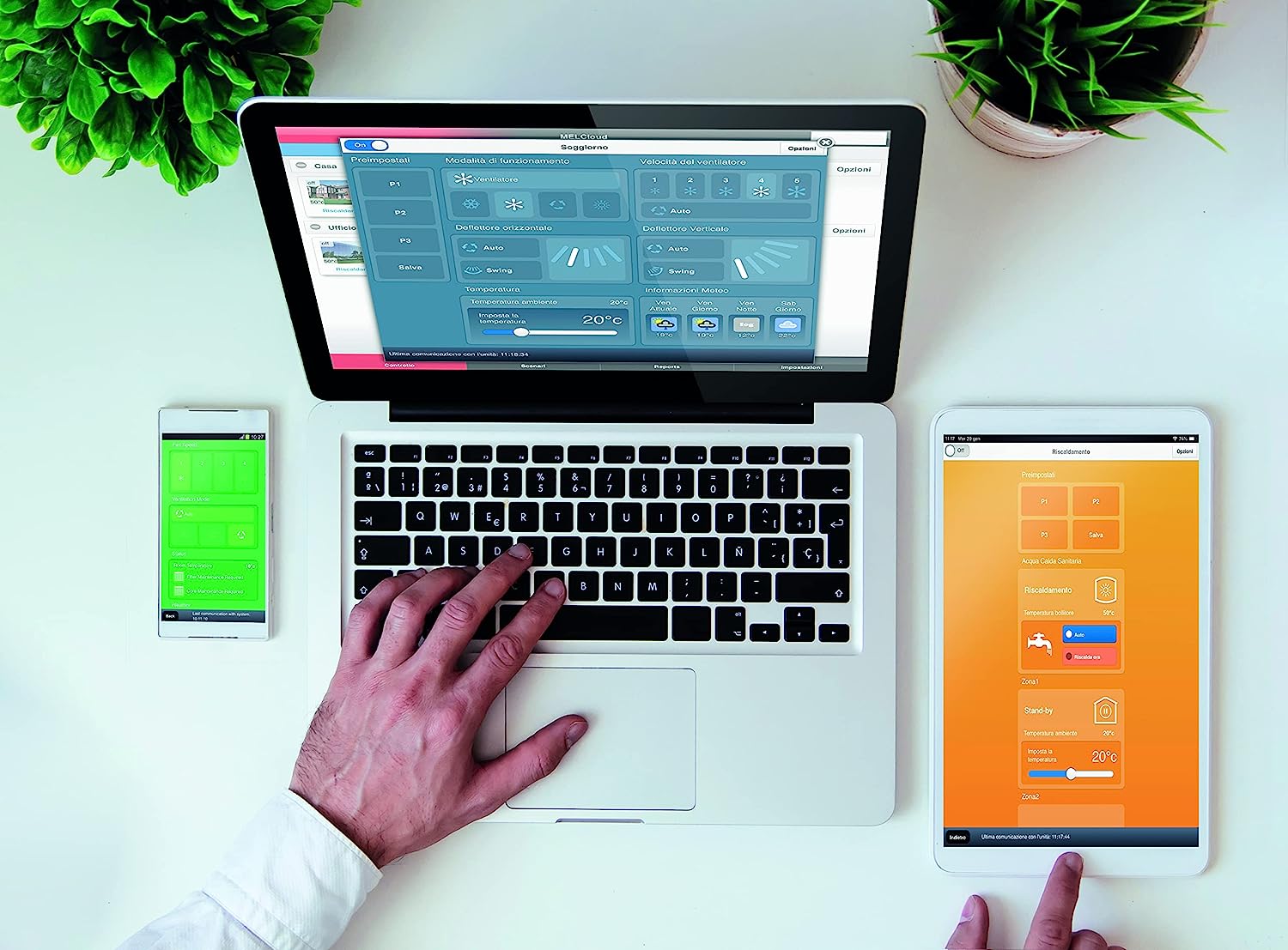 Mitsubishi Electric MAC-587IF-E Wi-Fi-Modul für feste Klimaanlage, Fernbedienung über Smartphone App Melcloud, kompatibel mit Amazon Alexa und Google Home, Weiß New Model 2022 ‎MAC-587IF-E