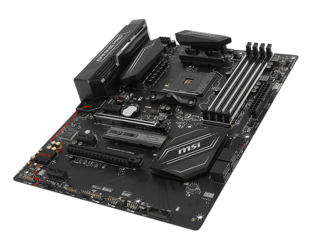 MSI B350 GAMING PRO CARBON AMD B350 Socket AM4 ATX