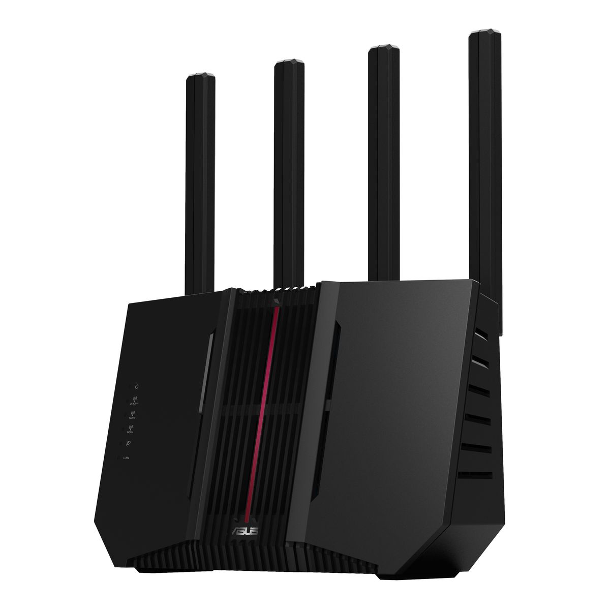 ASUS RT-BE92U WLAN-Router Tri-Band Wi-Fi 7 (2,4/5/6 GHz), 10 Gigabit Ethernet, 10G WAN/LAN, 4x 2.5G LAN, USB 3.2 Gen1, AiMesh, Schwarz