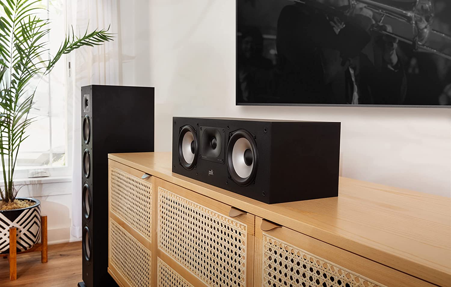 POLK AUDIO Monitor XT30 High-Resolution Center Channel Speaker, Hi-Res Certified Performance, Dolby Atmos Certified & DTS:X Compatible, Black POLK AUDIO Monitor XT30 High-Resolution Center Channel Speaker, Hi-Res Certified Performance, Dolby Atmos Certified & DTS:X Compatible, Black