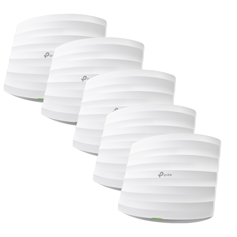 TP-Link Omada EAP245 5-Pack AC1750 WLAN Access Point PoE Deckenmontage MU-MIMO 1750 Mbit/s Weiß V3.0 EU