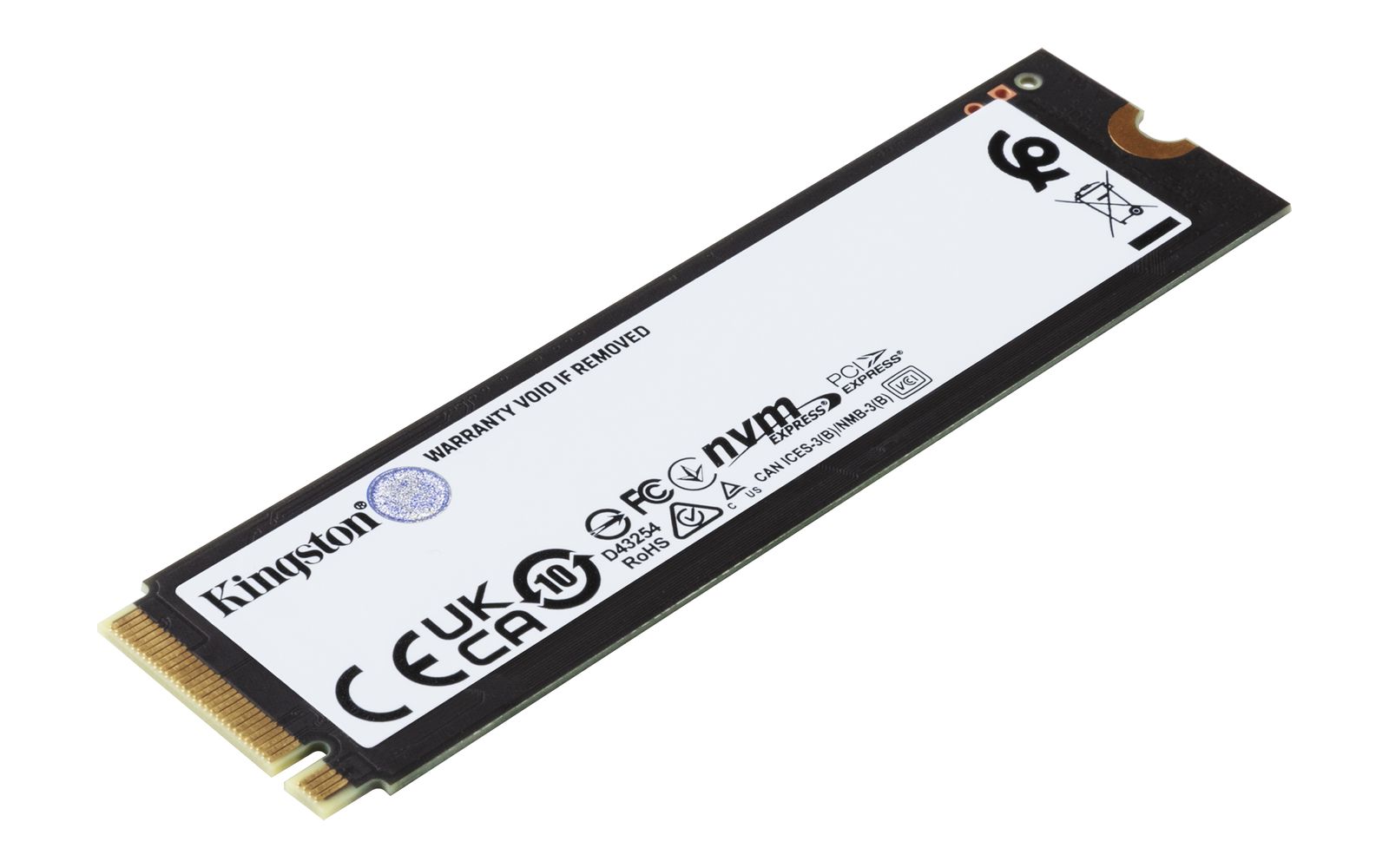 Kingston FURY Renegade SFYRS/1000G 1 TB M.2 2280 NVMe PCIe 4.0 SSD, 7300/6000 MB/s, Phison E18, 3D TLC