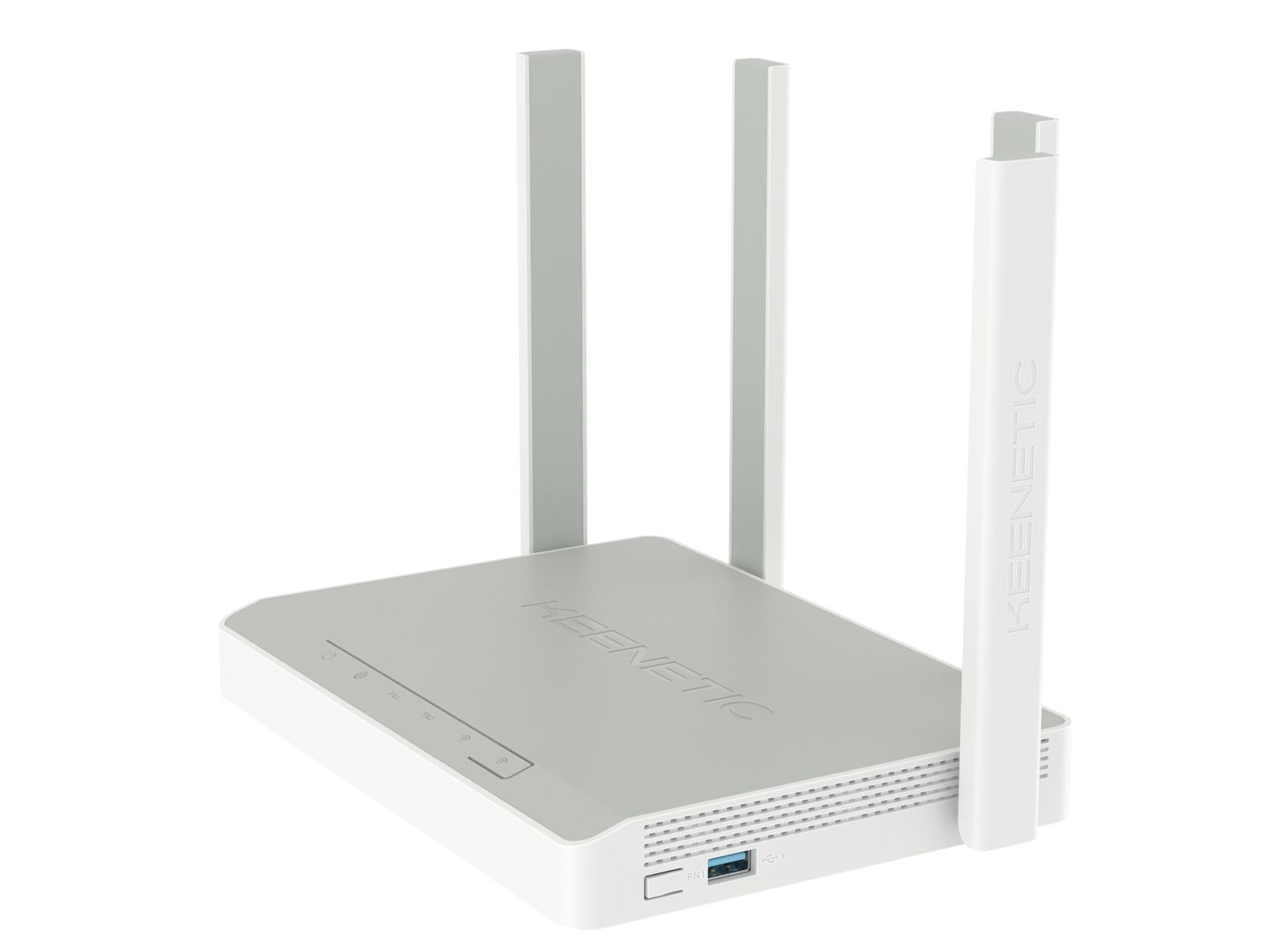 Keenetic Hopper AX1800 Mesh-WLAN-6 Router, Dual-Band Wi‑Fi 6 (802.11ax) 1800 Mbit/s, 4x Gigabit LAN, USB 3.0, Ethernet-WAN, Weiß
