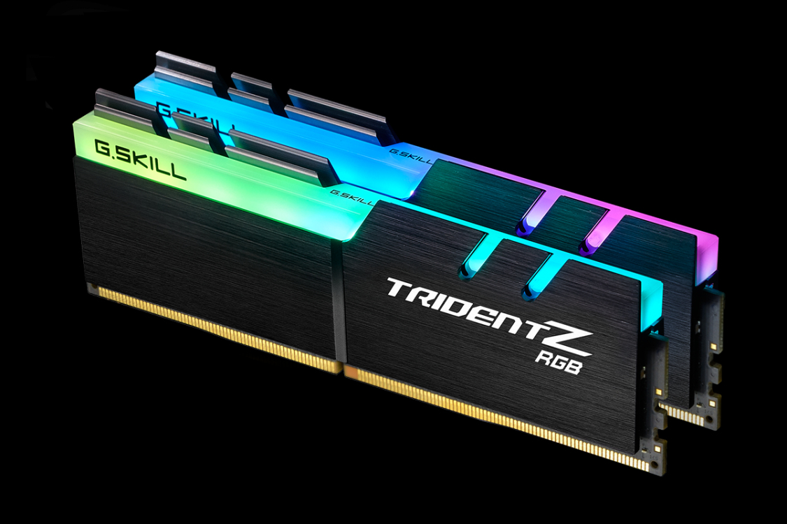 G.Skill Trident Z RGB 16GB (2 x 8 GB) DDR4 3000 MHz CL14 RGB, 288-pin DIMM, 1,2 V, Intel XMP