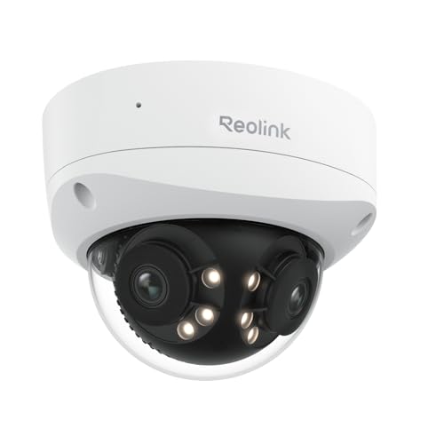 Reolink Duo 3V PoE 16MP 180° Panorama Dual-Objektiv Überwachungskamera, PoE, Bewegungsverfolgung, Farbnachtsicht, Spotlight, 2-Wege-Audio, IK10, IP67