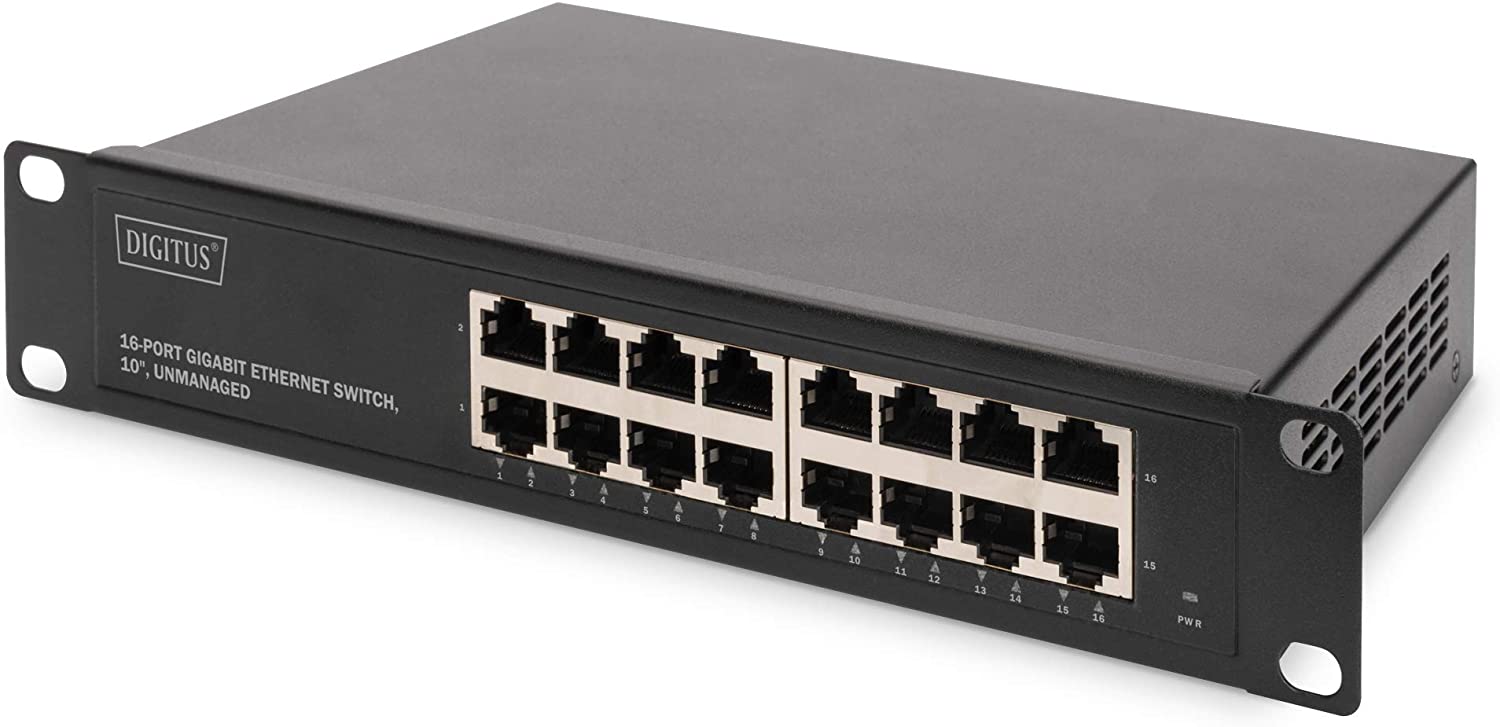 Digitus 16-Port Gigabit Switch 10" Unmanaged