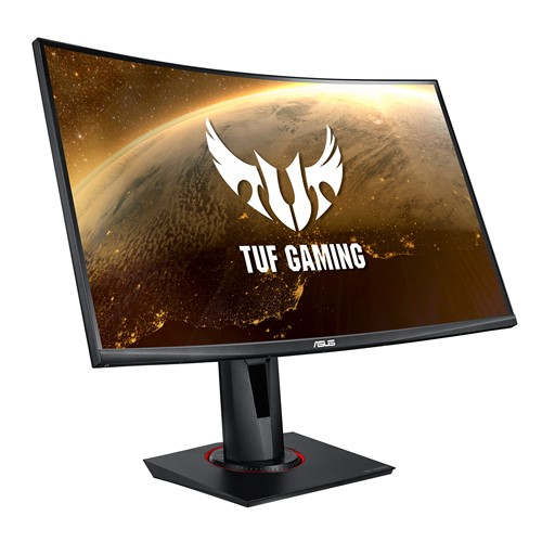 ASUS TUF Gaming VG27VQ 27" FHD Curved Monitor 165 Hz 1ms MPRT FreeSync Premium VA Panel 16:9 1920x1080 DisplayPort HDMI DVI 27" FHD Curved ohne HDR 165Hz VA