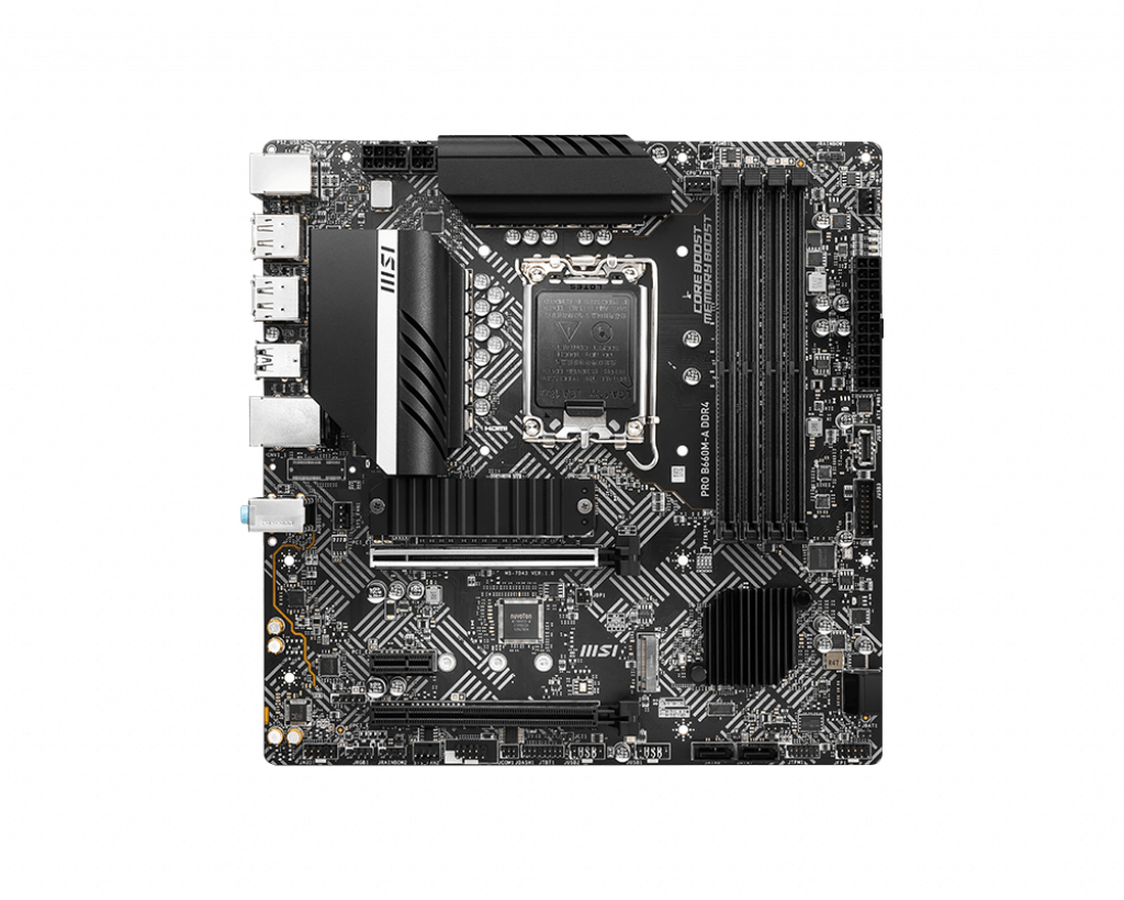 MSI PRO B660M-A DDR4 Motherboard Intel B660 LGA 1700 micro ATX