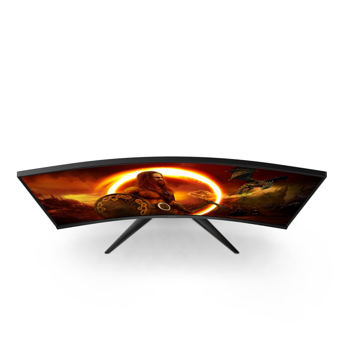 AOC G2 C32G2ZE/BK Computerbildschirm 80 cm 31.5" FHD  LED Rot