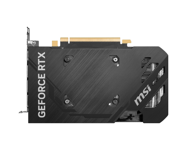 MSI GeForce RTX 4060 Ti VENTUS 2X BLACK E1 OC 8 GB GDDR6, HDMI 2.1a, 3x DisplayPort 1.4a, 165 W, 1x 8-Pin