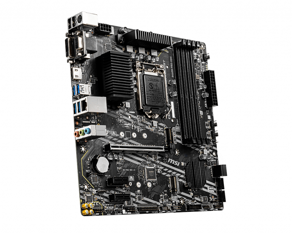 MSI B460M Pro-VDH Motherboard Intel B460 LGA 1200 micro ATX