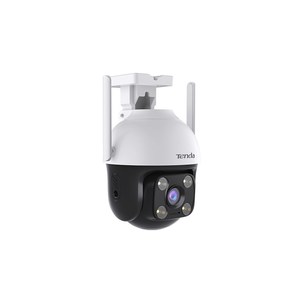 Tenda Überwachungskamera Aussen WLAN, 1080P WLAN Kamera Outdoor mit Nachtsicht in Farbe, 2-Wege Audio, Personenerkennung & Bewegungserkennung, Ton- und Lichtalarm, Kompatibel mit Alexa, CH3 CH3 | 1080P