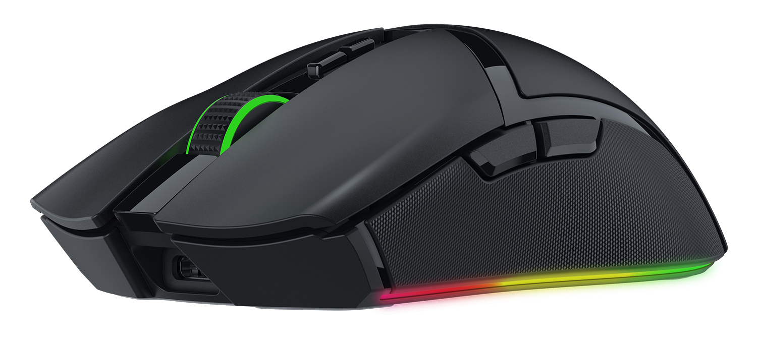 Razer Cobra Pro Gaming Mouse Wireless RF + USB-C 30.000 DPI Ambidextrous Chroma RGB mit Unterbodenbeleuchtung Black