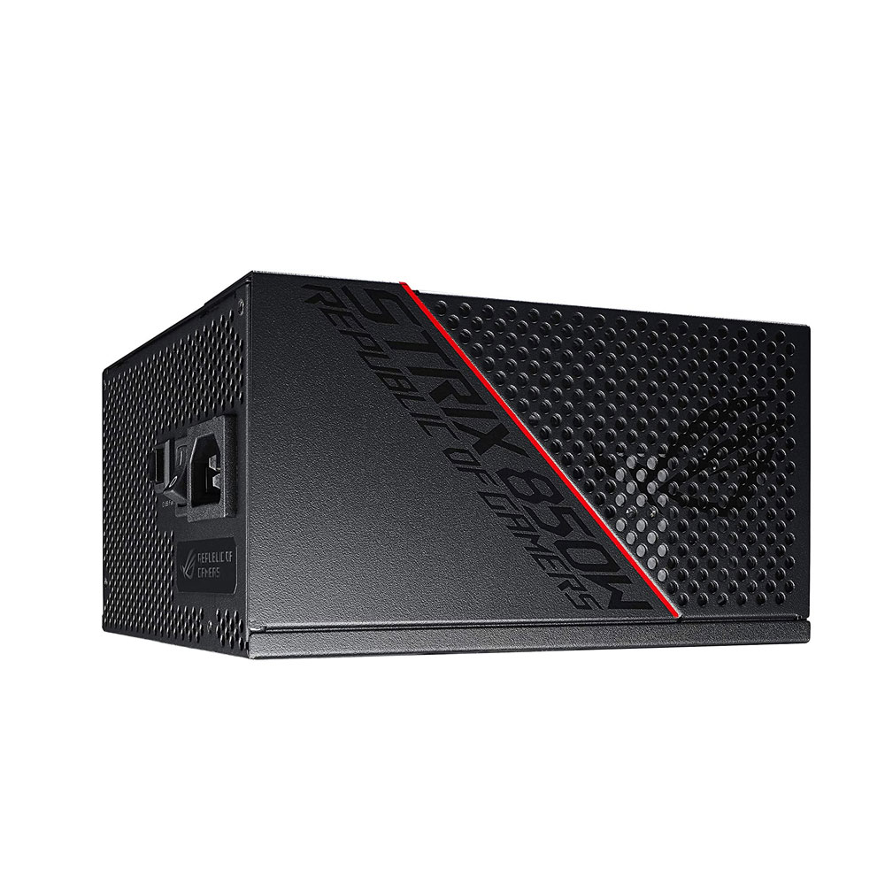 ASUS 90YE00A3-B0NA00 ROG Strix 850 W Netzteil, vollständig modular, ATX, 80 PLUS Gold, 135 mm Lüfter, Schwarz, EU-Stecker