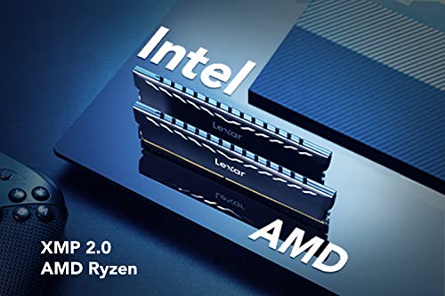 Lexar LD4BU008G-R3200GDXG THOR DDR4 Arbeitsspeicher 16GB (2x8GB) 3200 MHz CL16 XMP 2.0 1,35V UDIMM 288-Pin