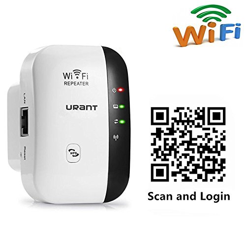 URANT Wireless Network Extender Wi-Fi Repeater Mini Access Point WPS
