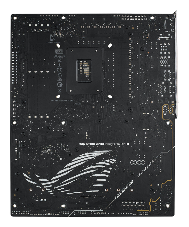 ASUS ROG Strix Z790‑A Gaming WiFi II Mainboard, Intel Z790, LGA 1700, ATX, DDR5, Wi‑Fi 7, Bluetooth 5.3, 2.5G LAN, 4x M.2, USB-C PD30