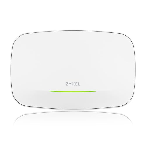 Zyxel NWA210BE WiFi 7 Access Point Dual-Radio, 12,3 Gbit/s, BandFlex (5/6 GHz), 2x2,5 GbE, PoE+ & USB-C, Nebula Cloud/App/Direct Management