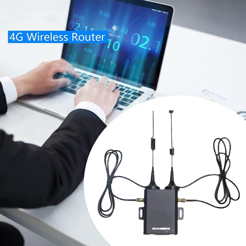 Widybord Router 4G von Industrie H927 Router für SIM-Karten 150Mbps 4G LTE CAT4 mit Unterstützung für externe Antenne 16 WiFi-EU Benutzer