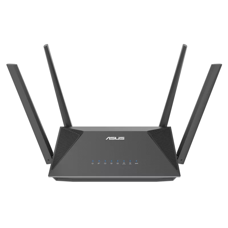ASUS RT-AX52 AX1800 AiMesh WLAN-Router Gigabit Ethernet Dual-Band (2,4 GHz/5 GHz) Schwarz